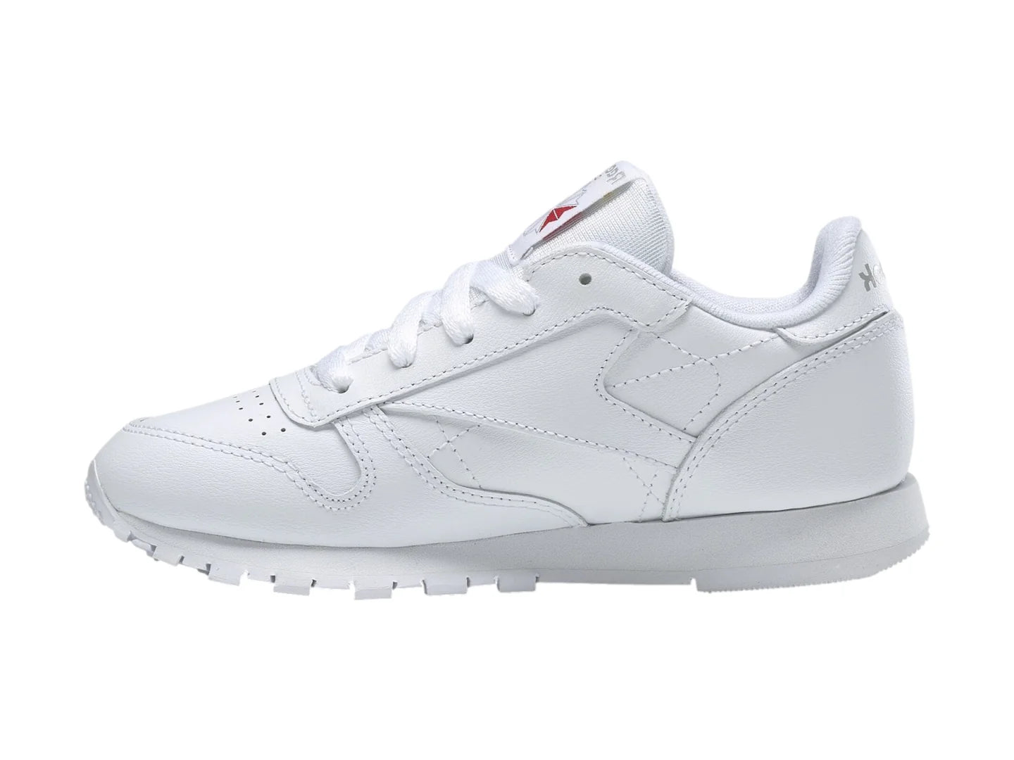 Tenis Reebok Classic Leather Blanco para Niño