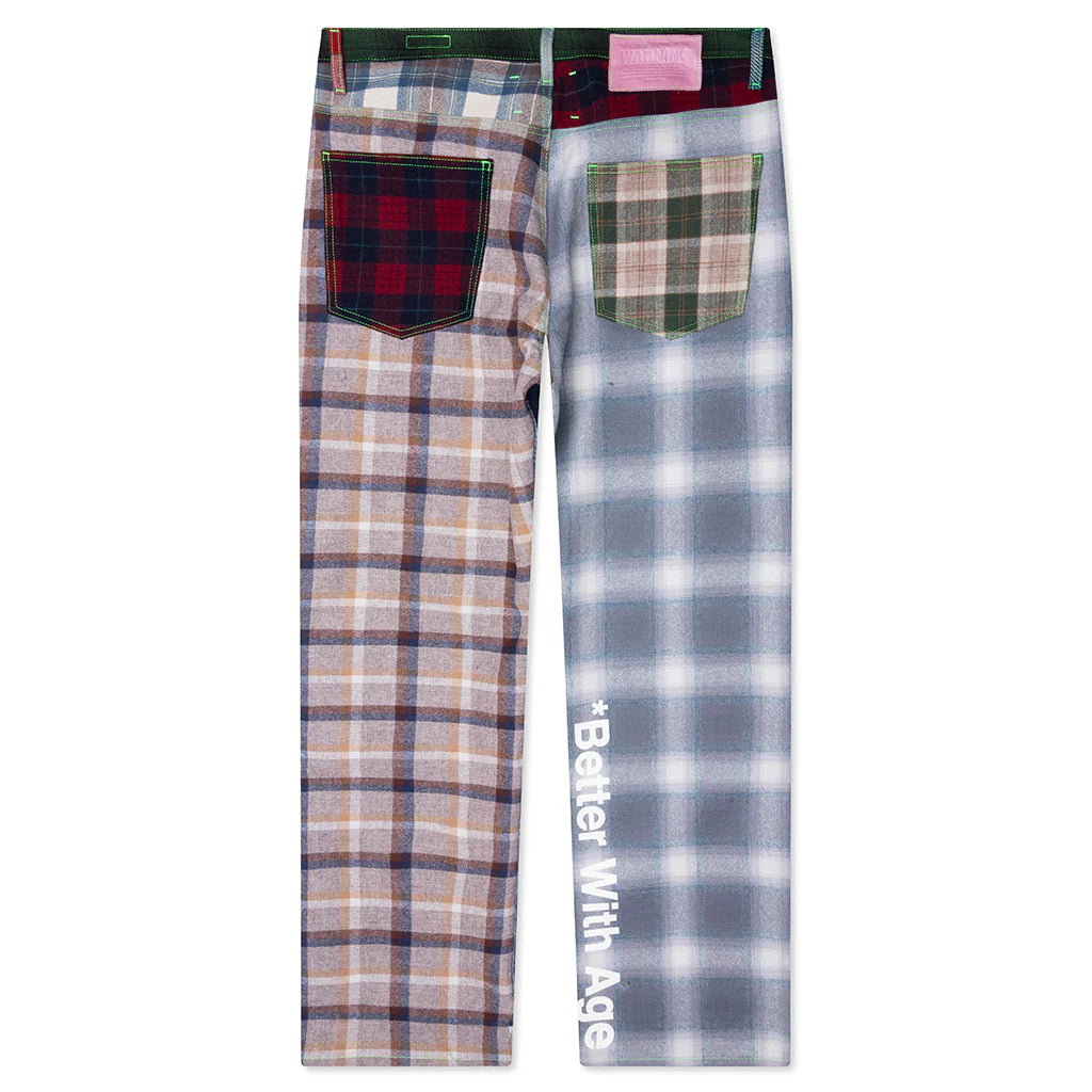 Better with Age x Pendleton Newport Mixed Media Trouser Multi