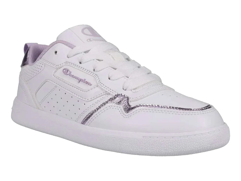 Tenis Champion Lore Blanco y Lila para Mujer