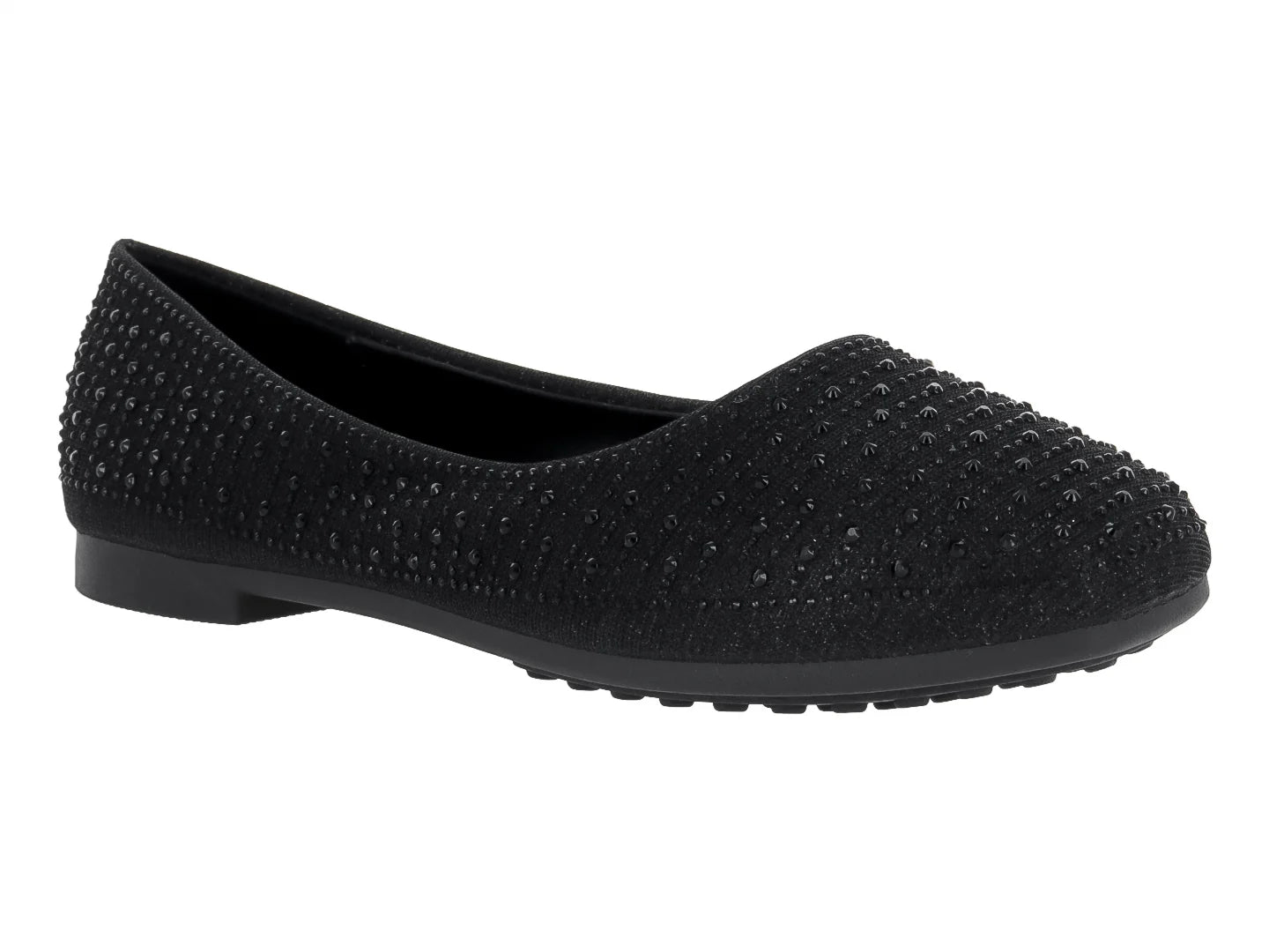 Zapatos Planos Roze Negros para Mujer