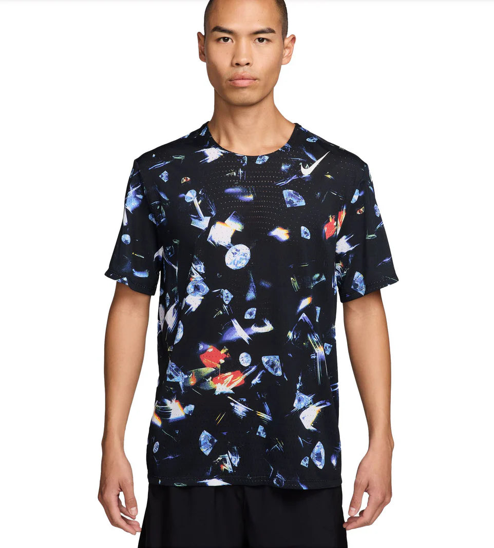 Mens Nike Dri FIT ADV Short Sleeve Running Top