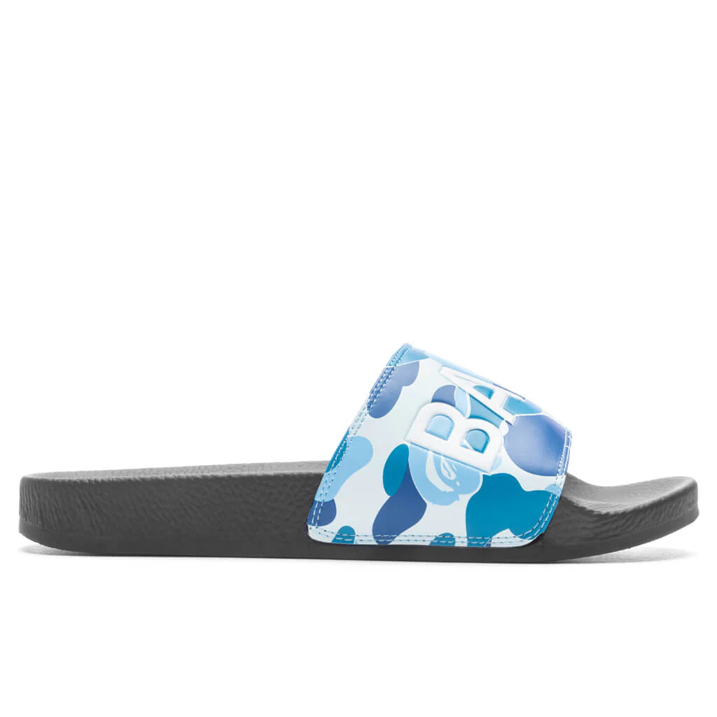 Abc Camo Slide Sandals Blue
