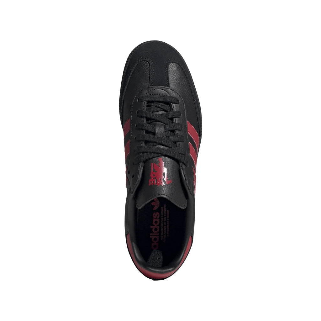 adidas Samba Manchester United IN Mens Soccer Shoes Black Red