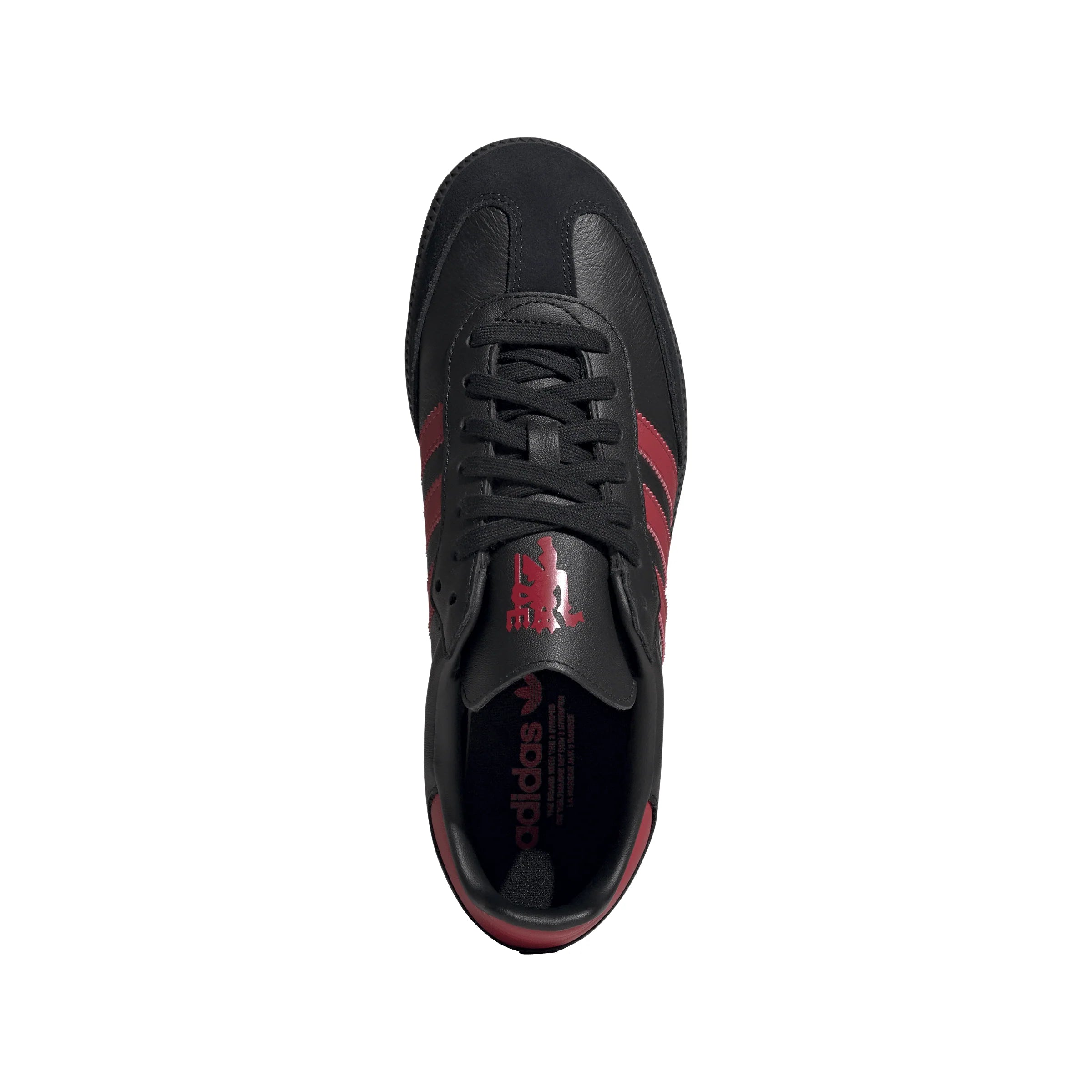 adidas Samba Manchester United IN Mens Soccer Shoes Black Red
