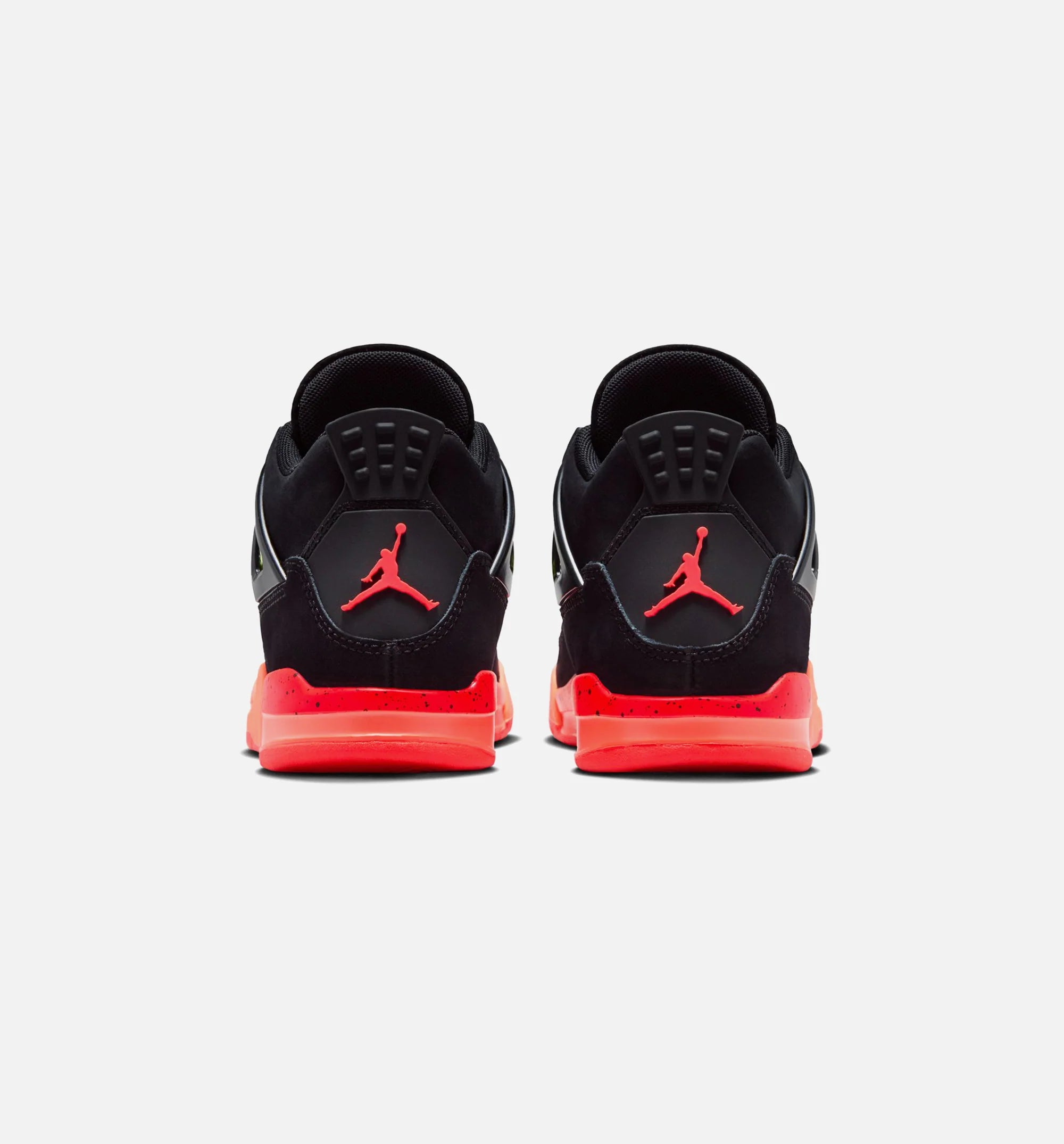 Air Jordan 4 Retro Black Infrared 23 Preschool Lifestyle Shoe Black Infrared 23 Bright Mango