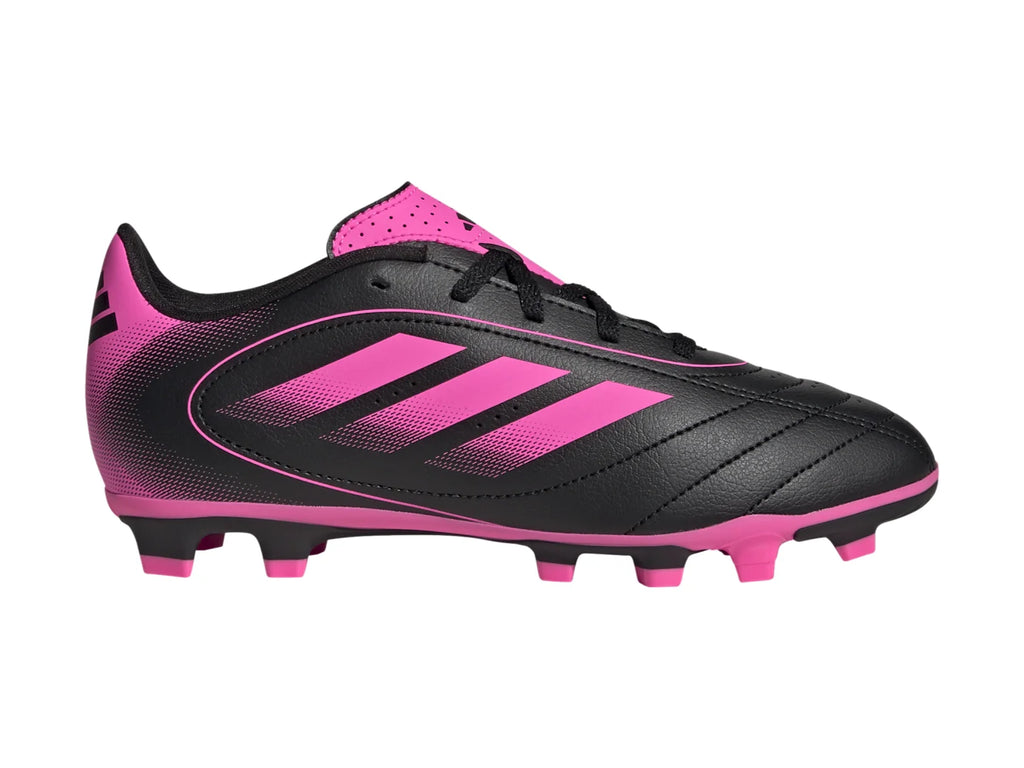 Tenis de Fútbol Adidas Goletto IX Negro y Rosa para Niño