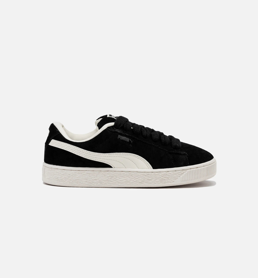 Pleasures Suede XL Mens Lifestyle Shoe Black White