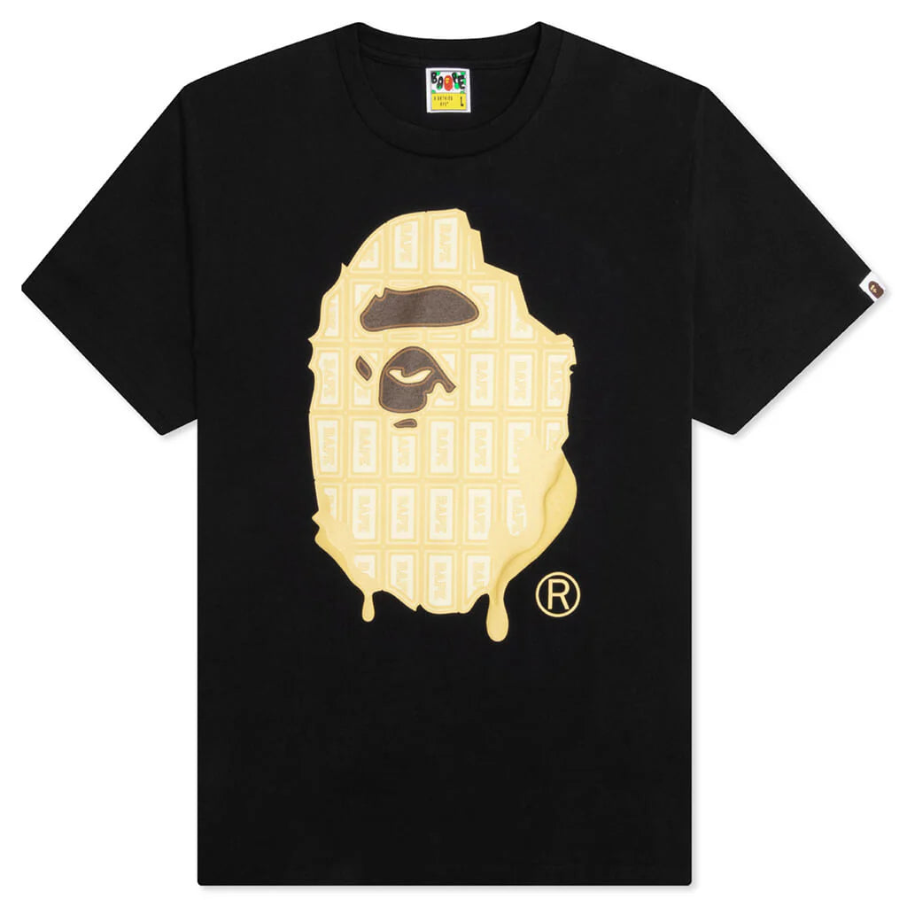 Valentine Chocolate Ape Head Tee Black