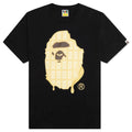 Valentine Chocolate Ape Head Tee Black