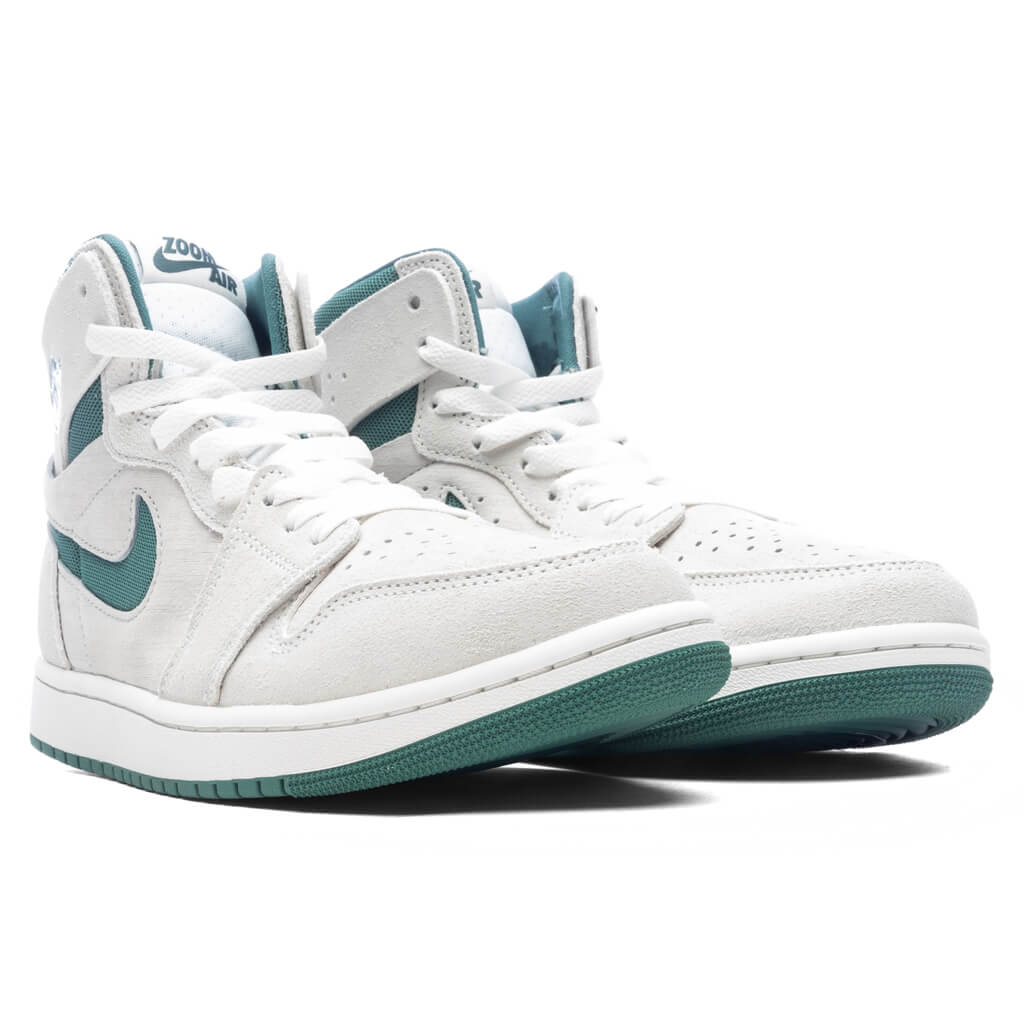 Air Jordan 1 Zoom CMFT 2 Summit White Biocoastal Oxidized Green
