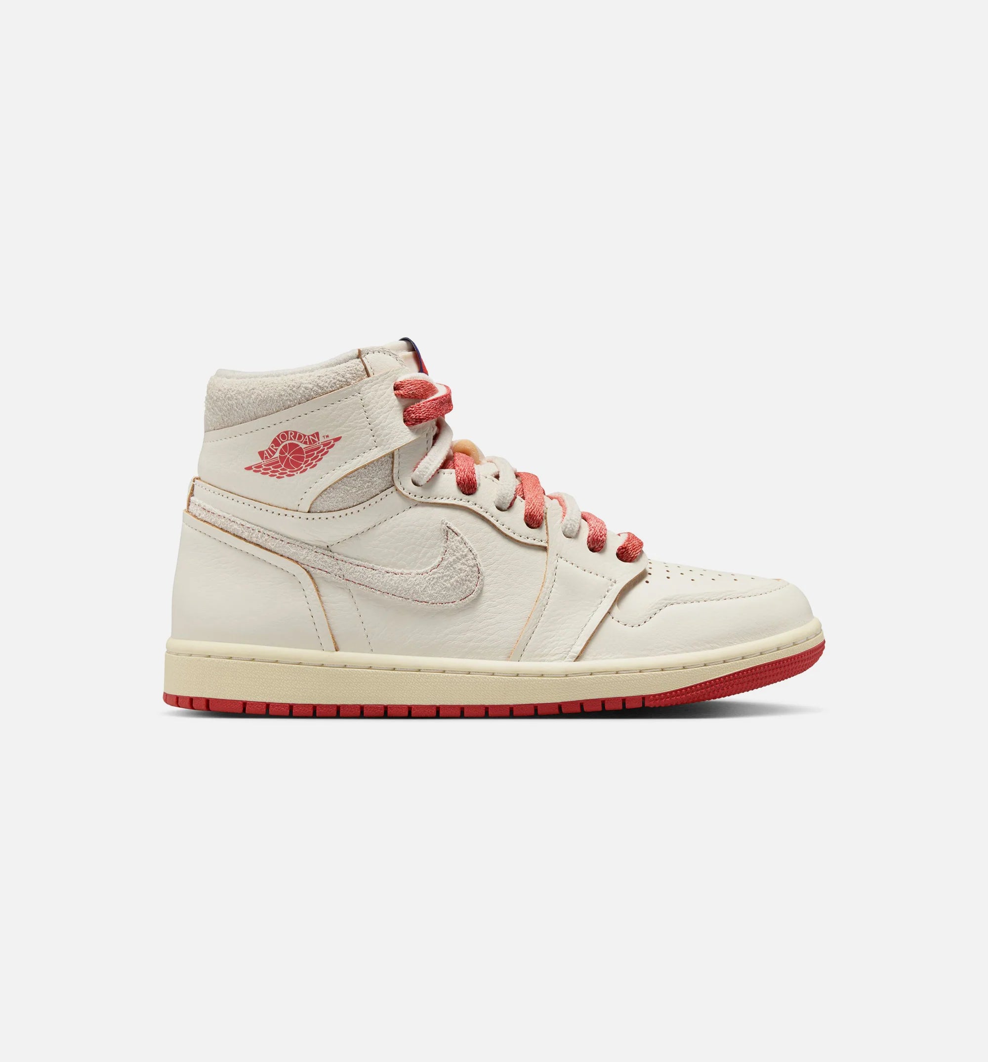 Air Jordan 1 High OG Rare Air Cinnabar Womens Lifestyle Shoe Sail Cinnabar Light Bone