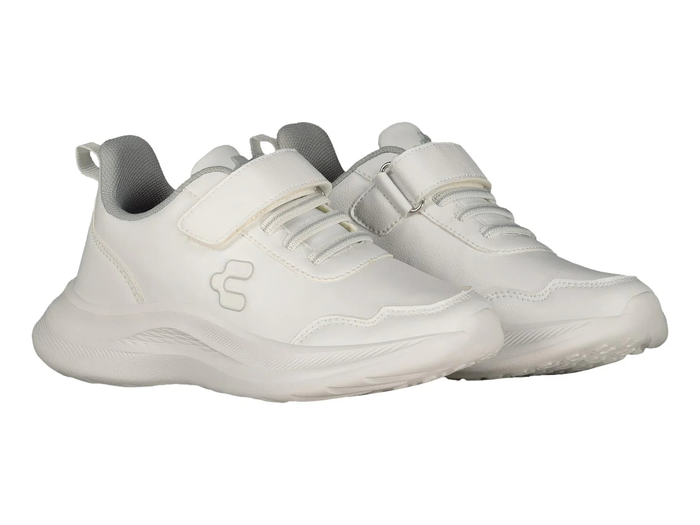 Tenis Charly Blanco y Gris para Niño
