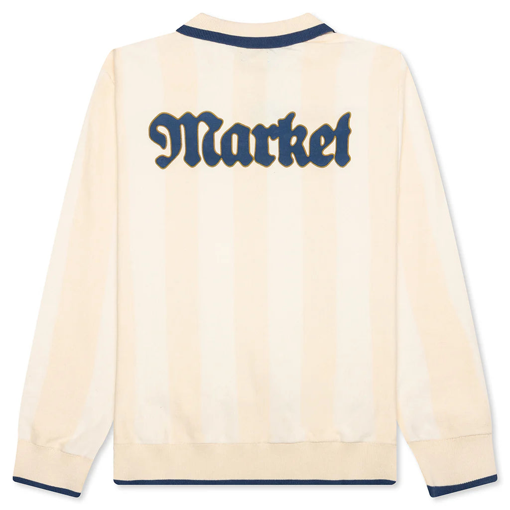Pure Gold Collared Sweater Butter Cream