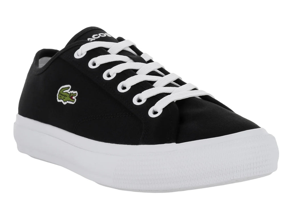 Tenis Lacoste Backcourt 224 Negro y Blanco para Niño