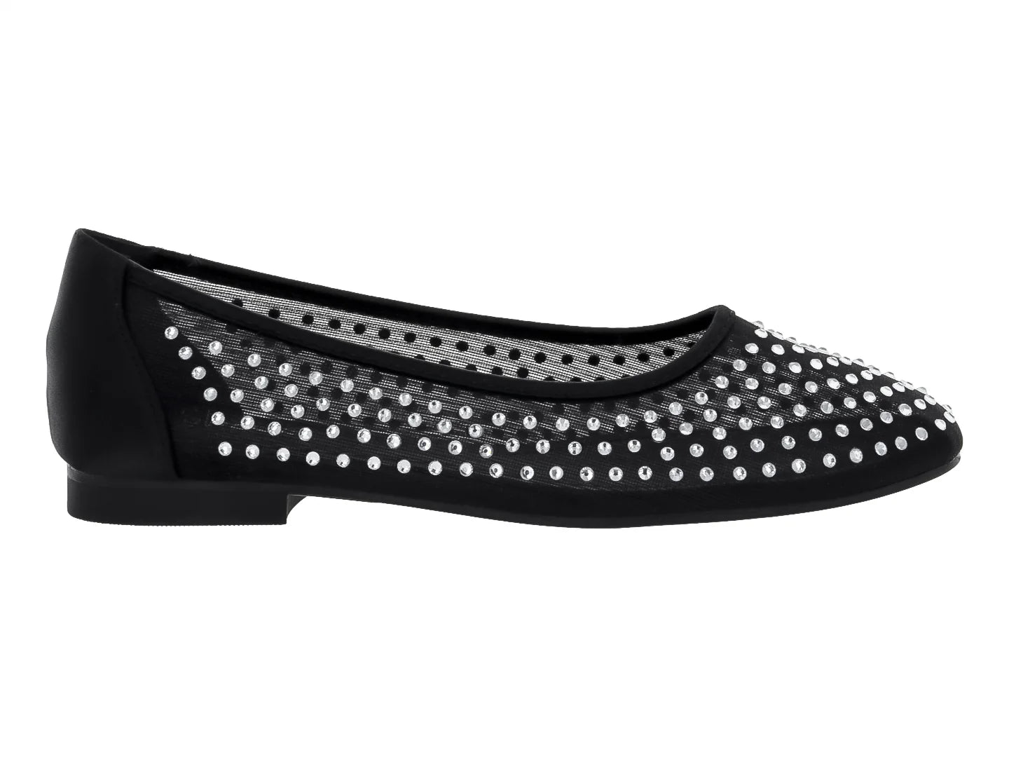 Zapatos Planos Roze Negro para Mujer