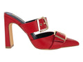 Zapatillas Mule Roze Rojas para Mujer
