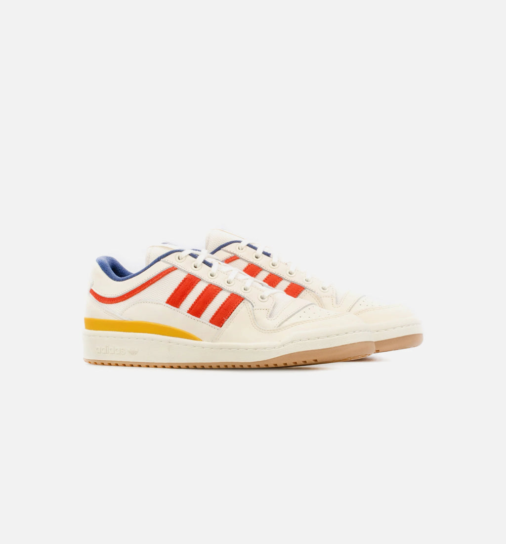Wood Wood x Forum Low Mens Lifestyle Shoe White Red