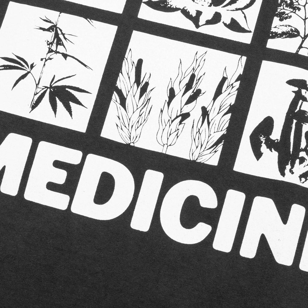 Plant Medicine Tee Vintage Black