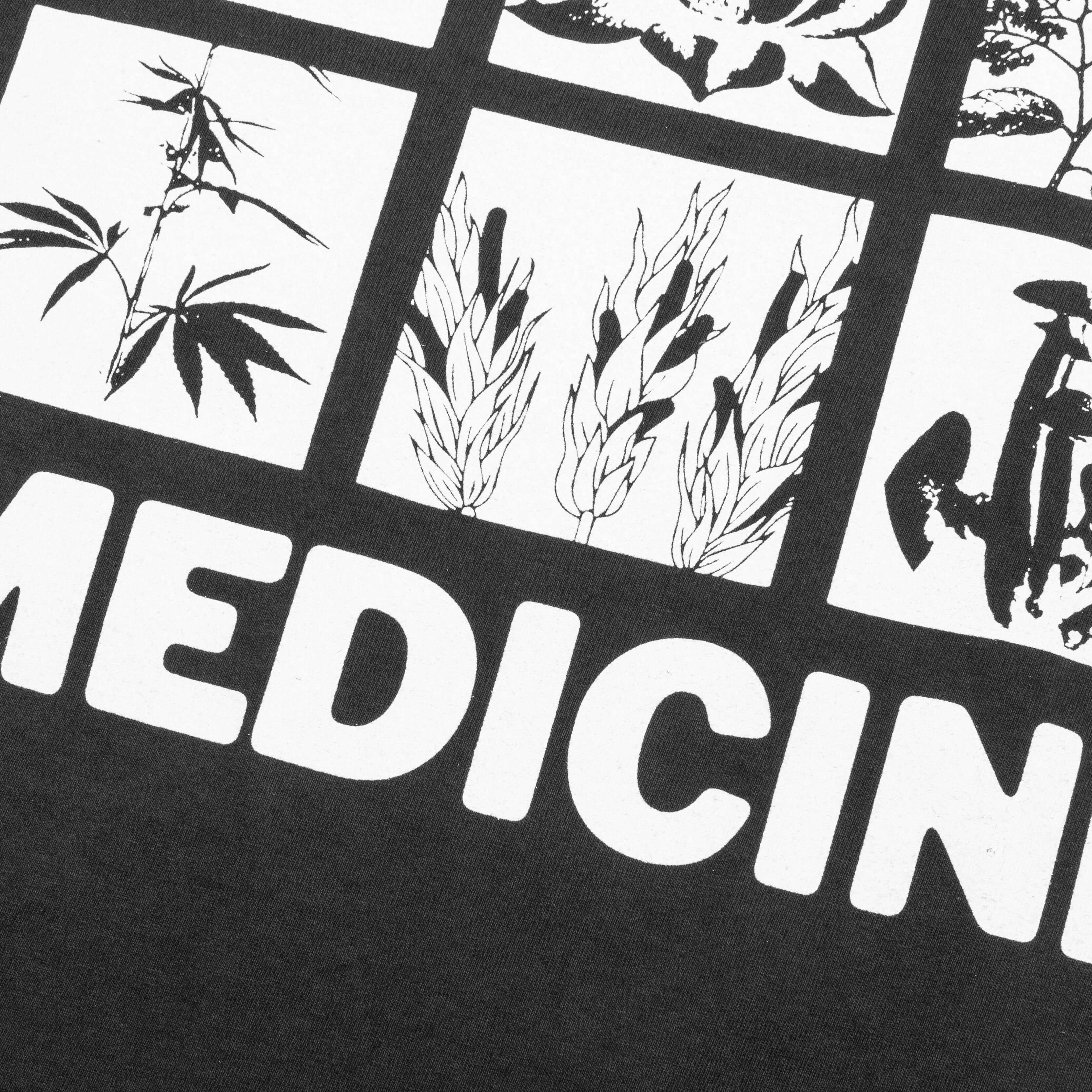 Plant Medicine Tee Vintage Black
