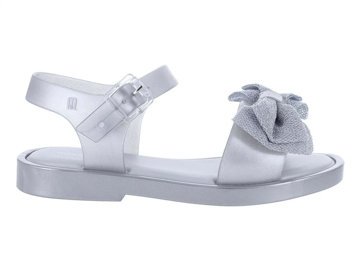 Sandalias Mini Melissa Plata para Niña