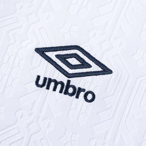 Umbro Guatemala Home Long Sleeve Mens Soccer Jersey 26 White