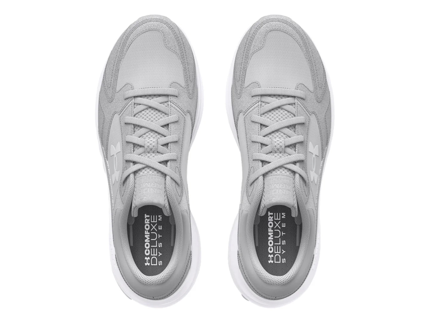 Tenis Under Armour Edge Suede Gris para Hombre