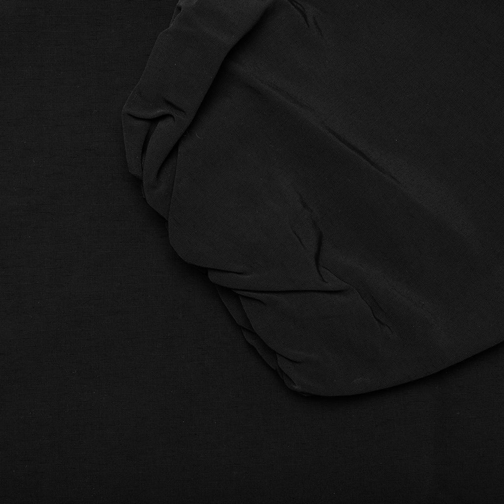 Military Nylon Hooded Anorak Black