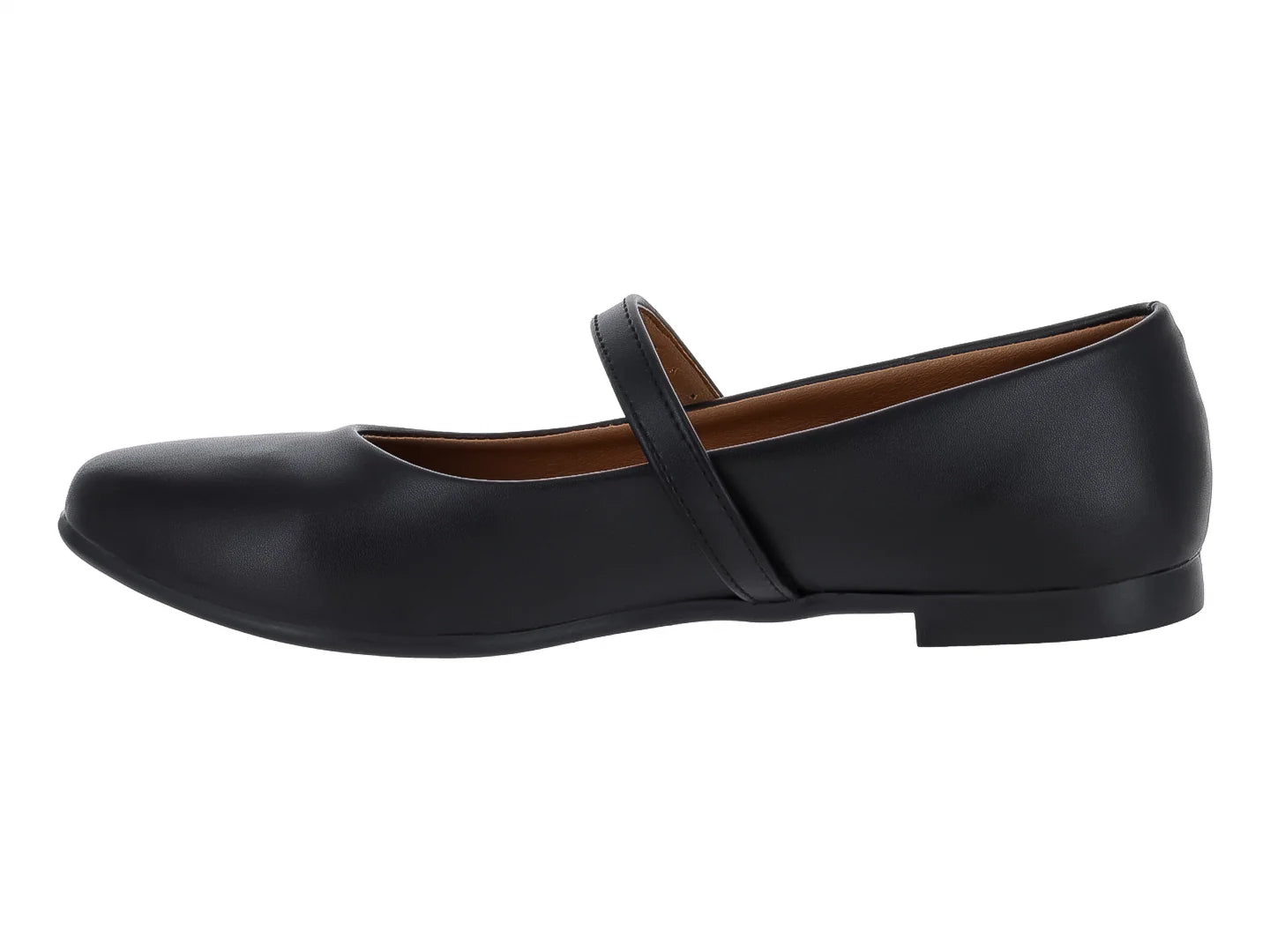 Zapatos Planos Luna Rosa Negro para Mujer