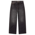 Wide Leg Traxedo Denim Pants Agoura Black