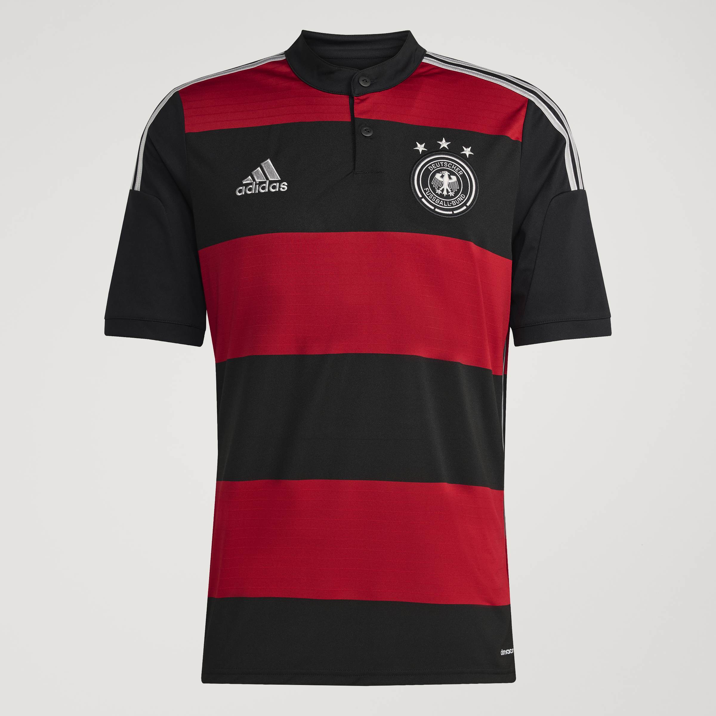 adidas Germany Away 2014 Mens Soccer Jersey Black Red White