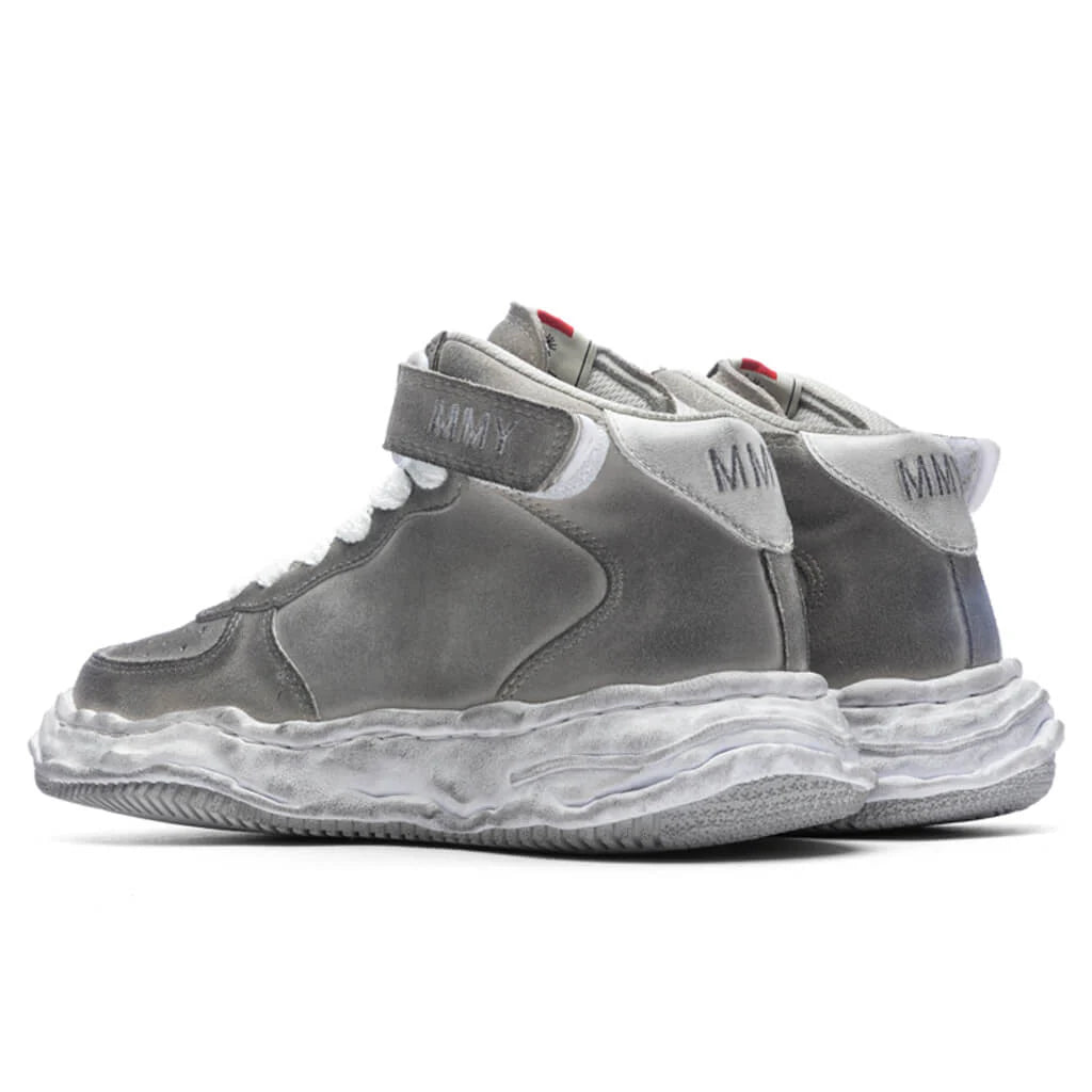 Wayne Brushed Suede High White