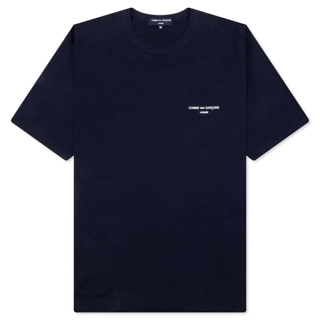 Logo S S T Shirt Navy