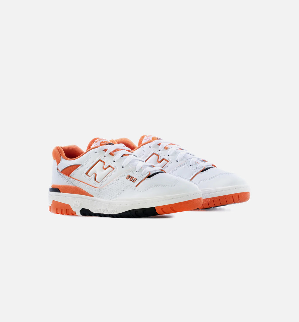 550 Syracuse Mens Lifestyle Shoe White Varsity Orange Limit One Per Customer