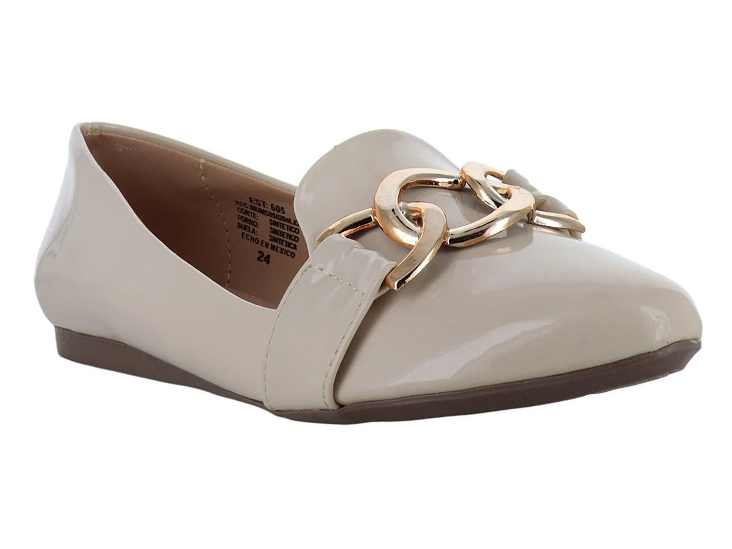 Zapatos Planos MeliAna Color Nude para Mujer