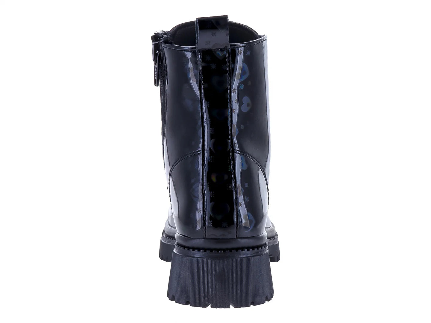 Botas YUYIN de Charol Negro para Niña