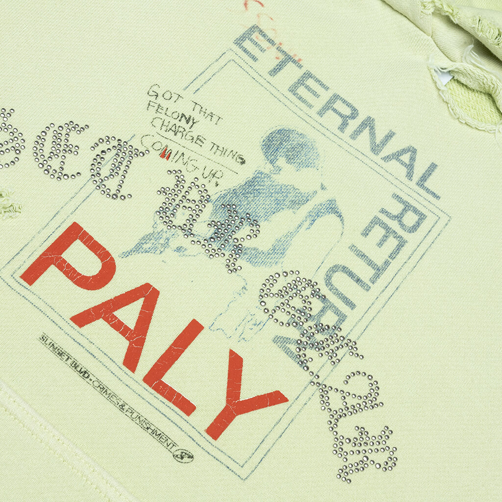 Eternal Return Hooded Sweatshirt Light Green