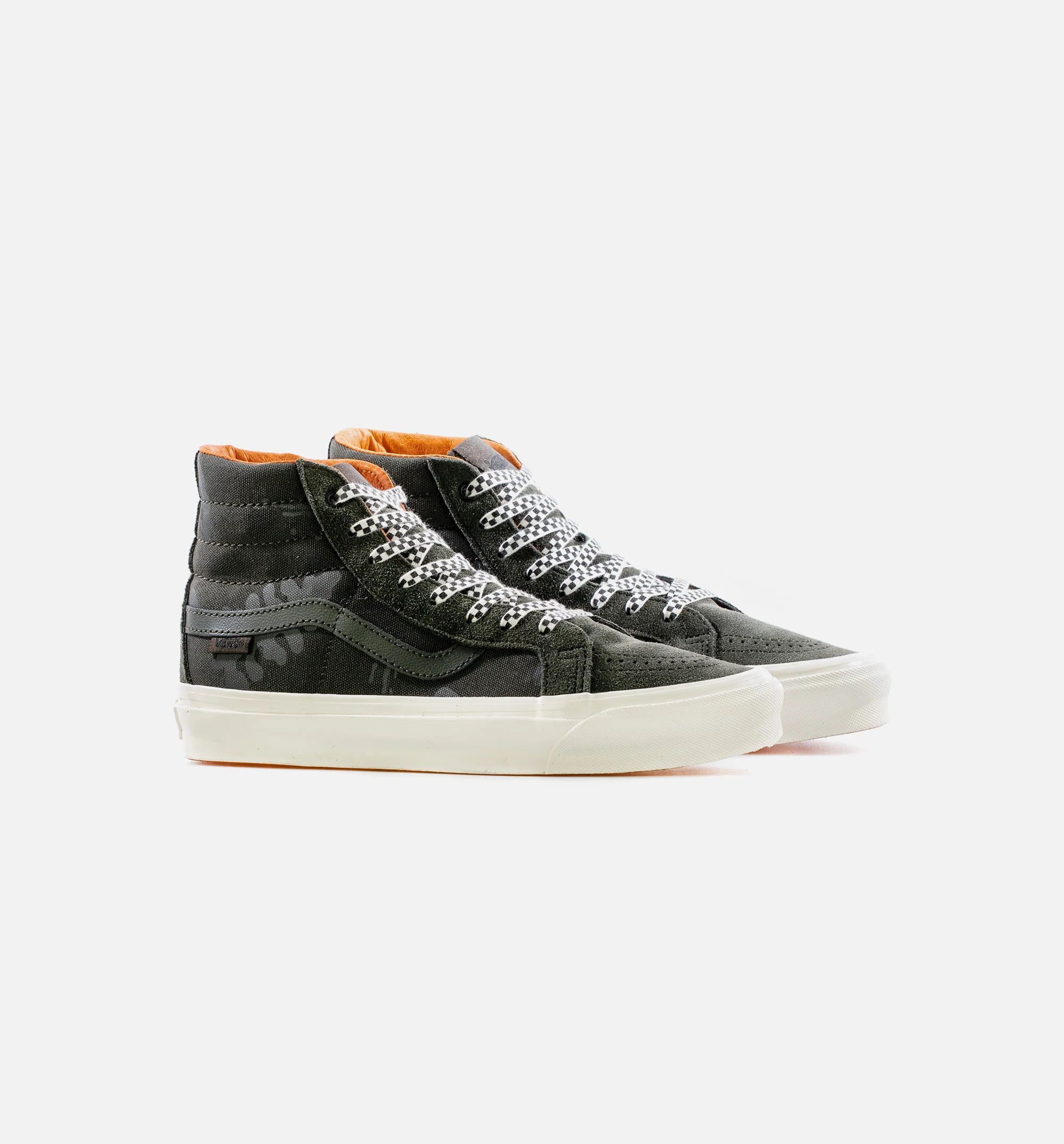 Porter X Vans SK8 Hi OG LX Mens Lifestyle Shoe Olive White