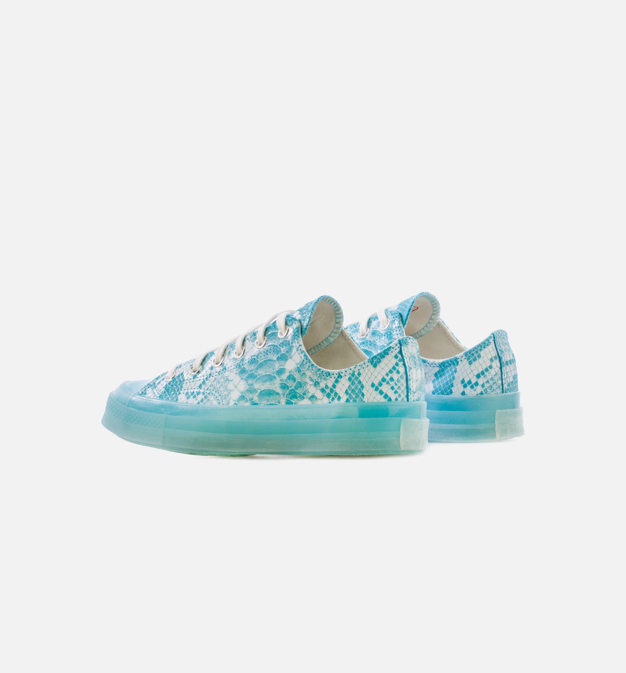 Golf Wang Chuck 70 Snake Mens Lifestyle Shoe Vintage White Blue Topaz
