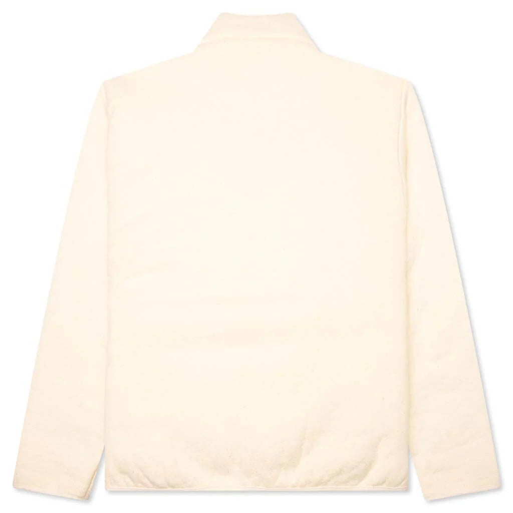 Reversible Sherpa Jacket Eggshell