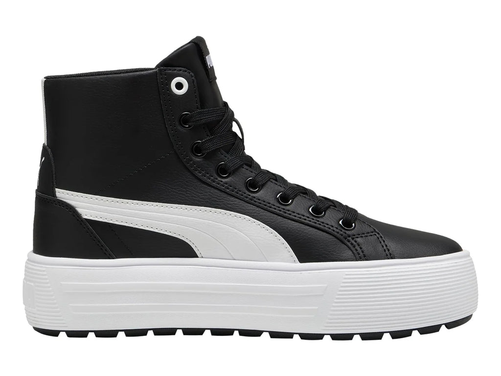 Tenis PUMA Kaia 20 Mid SL Negro y Blanco para Mujer