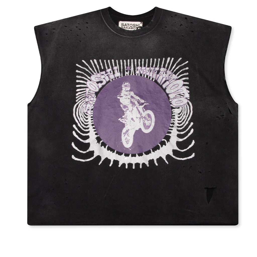 Globe Of Death Tee Washed Black