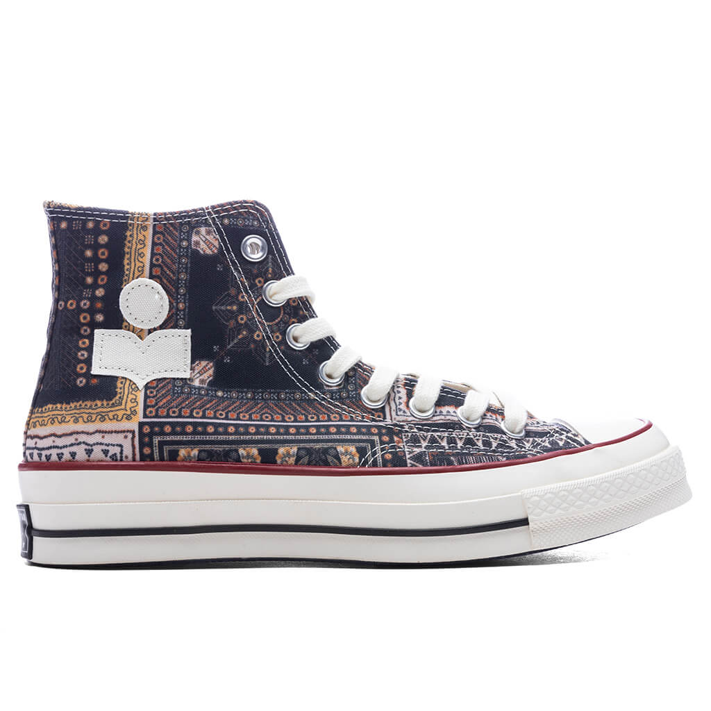Converse x Isabel Marant Chuck 70 Black Vanilla Ice Red