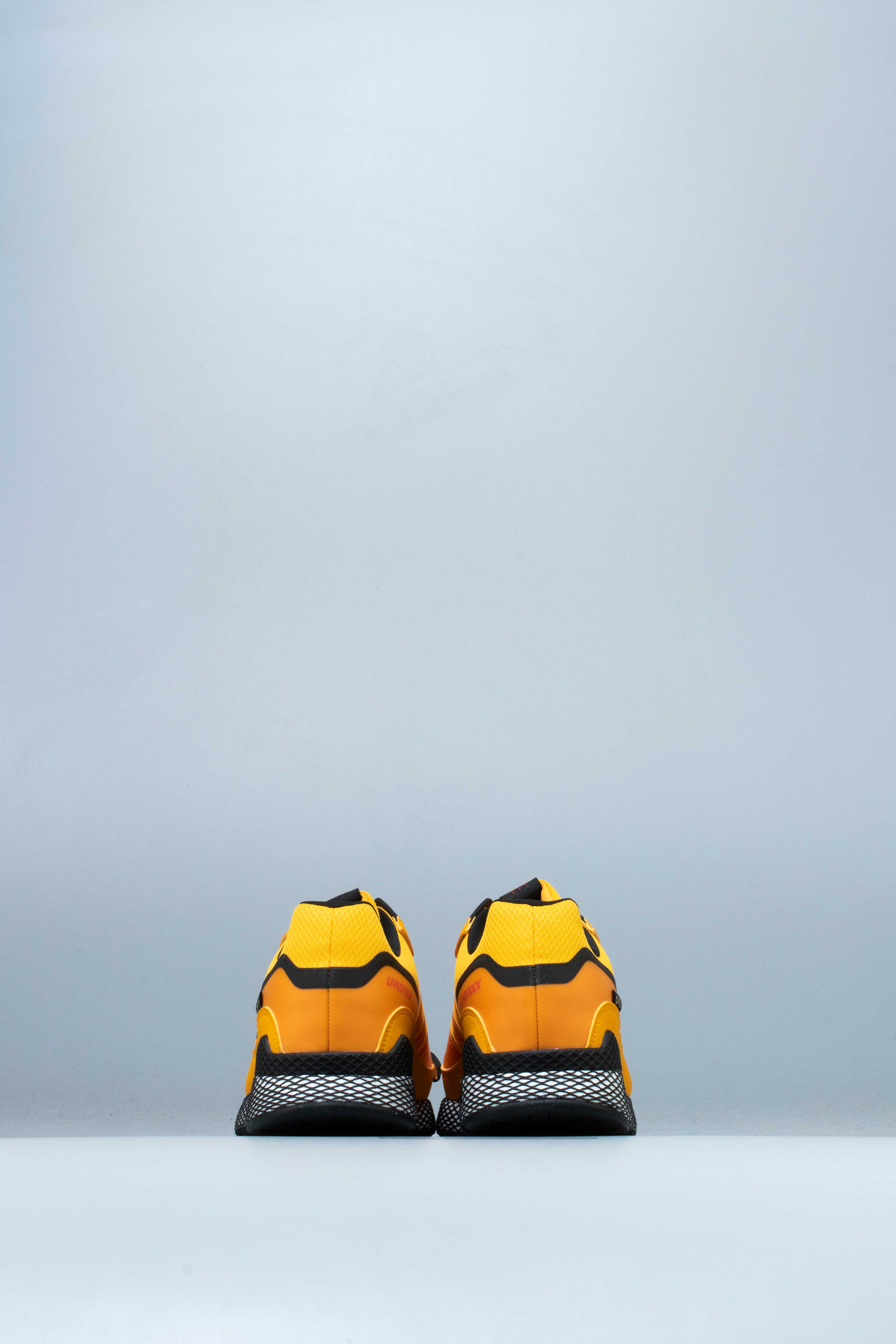 Livestock X adidas Consortium Ultra Tech GTX Mens Shoe Yellow Core Black