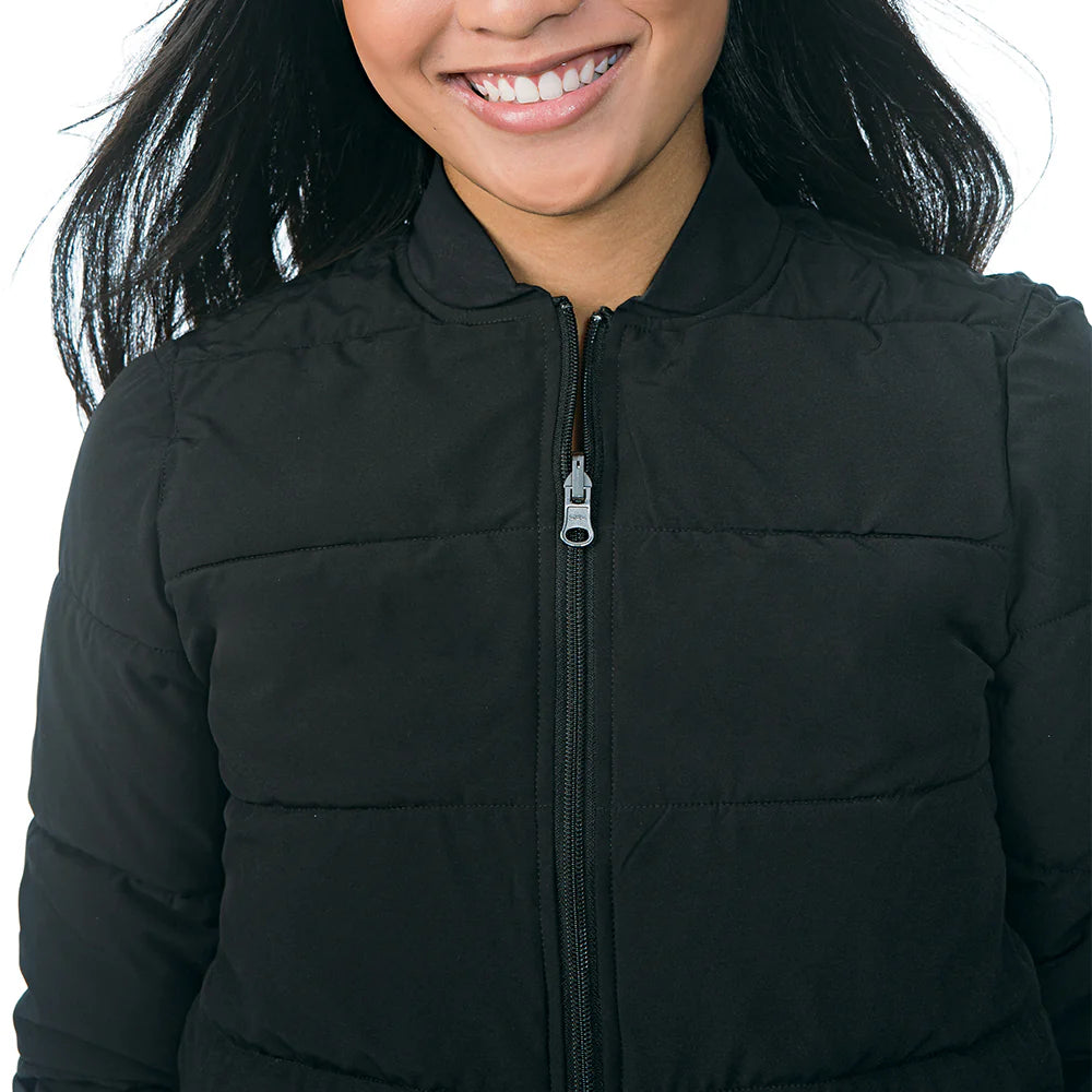 Luxe Reversible Bomber Jacket