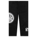 Peace Print Trouser Pant Black
