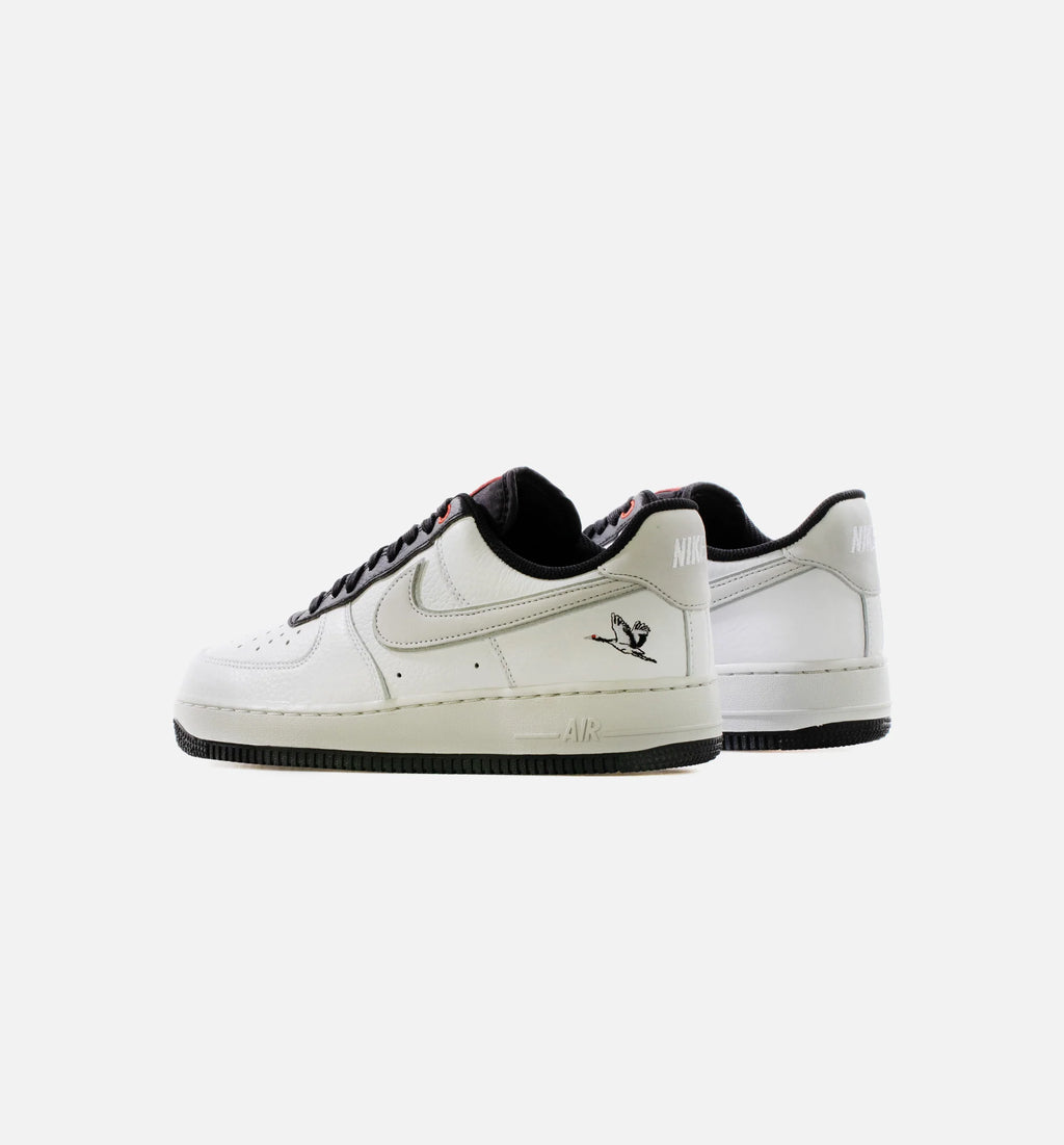 Air Force 1 Low Crane Mens Lifestyle Shoe White Black Red