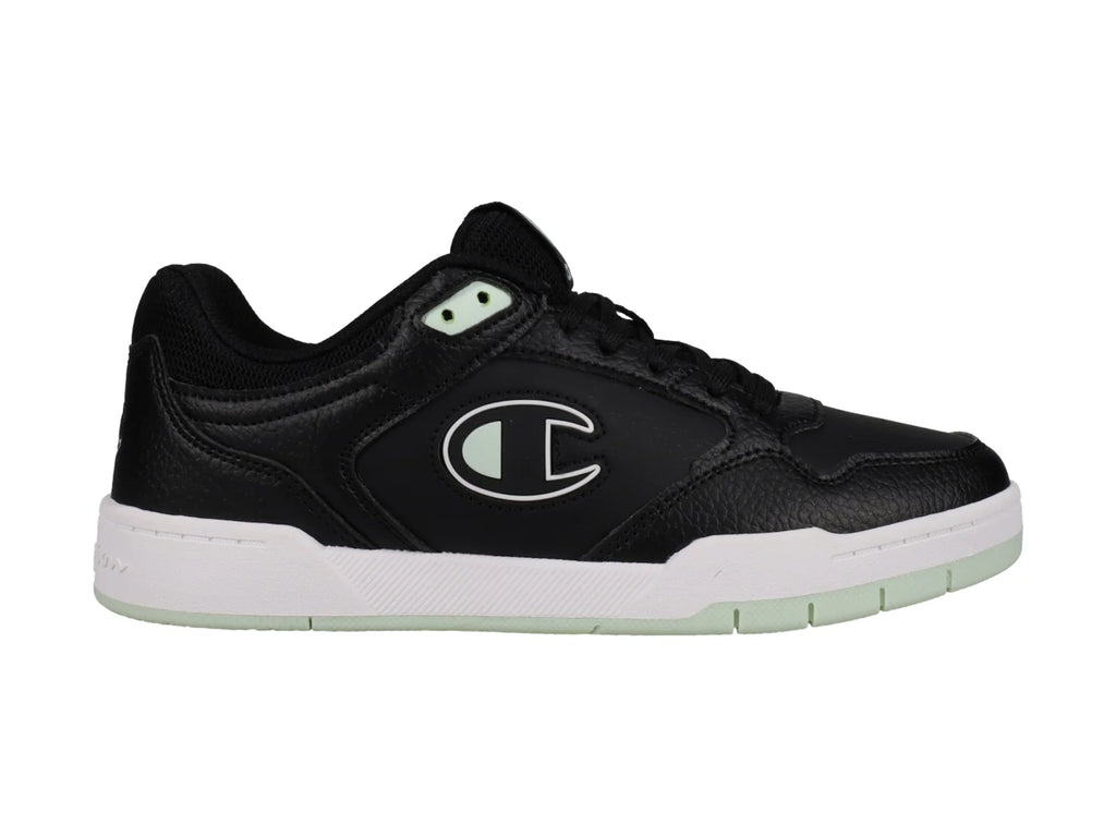 Tenis Champion Arena Lo Negro con Menta para Mujer
