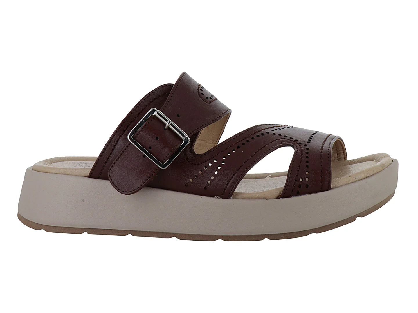 Sandalias Suave Caminar Color Tan para Mujer