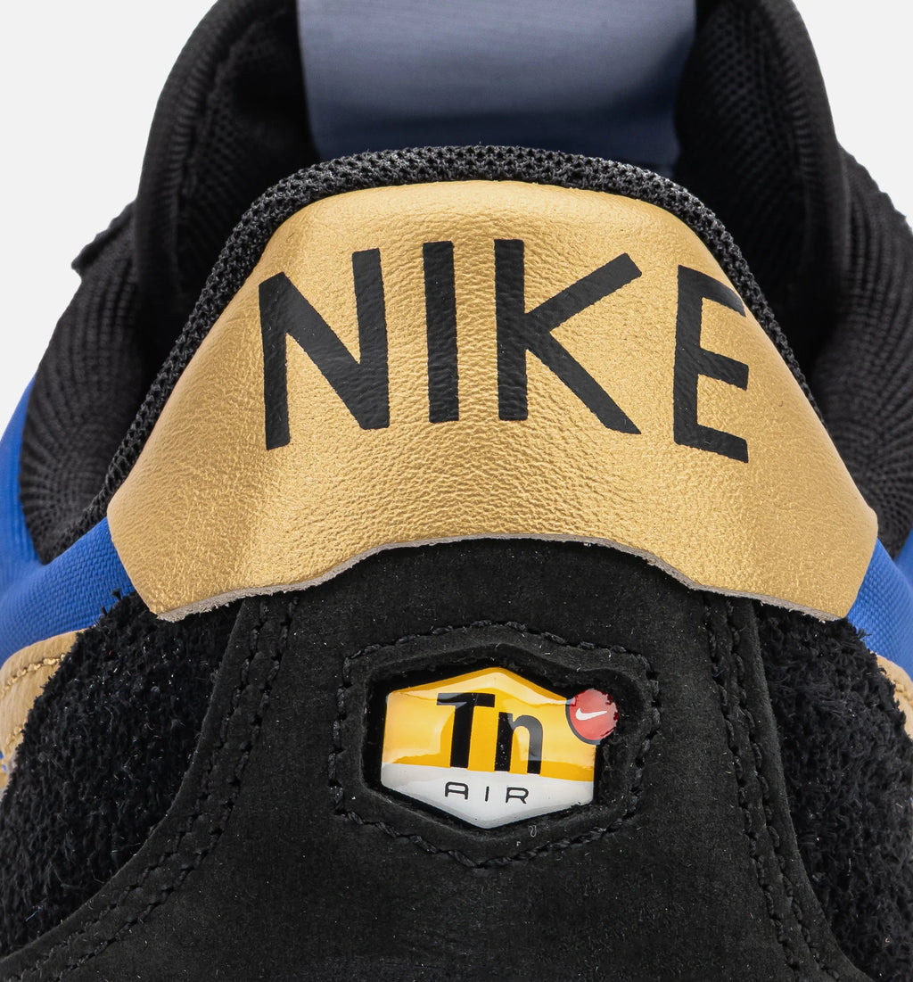Air Max Waffle Mens Lifestyle Shoe Hyper Blue Metallic Gold