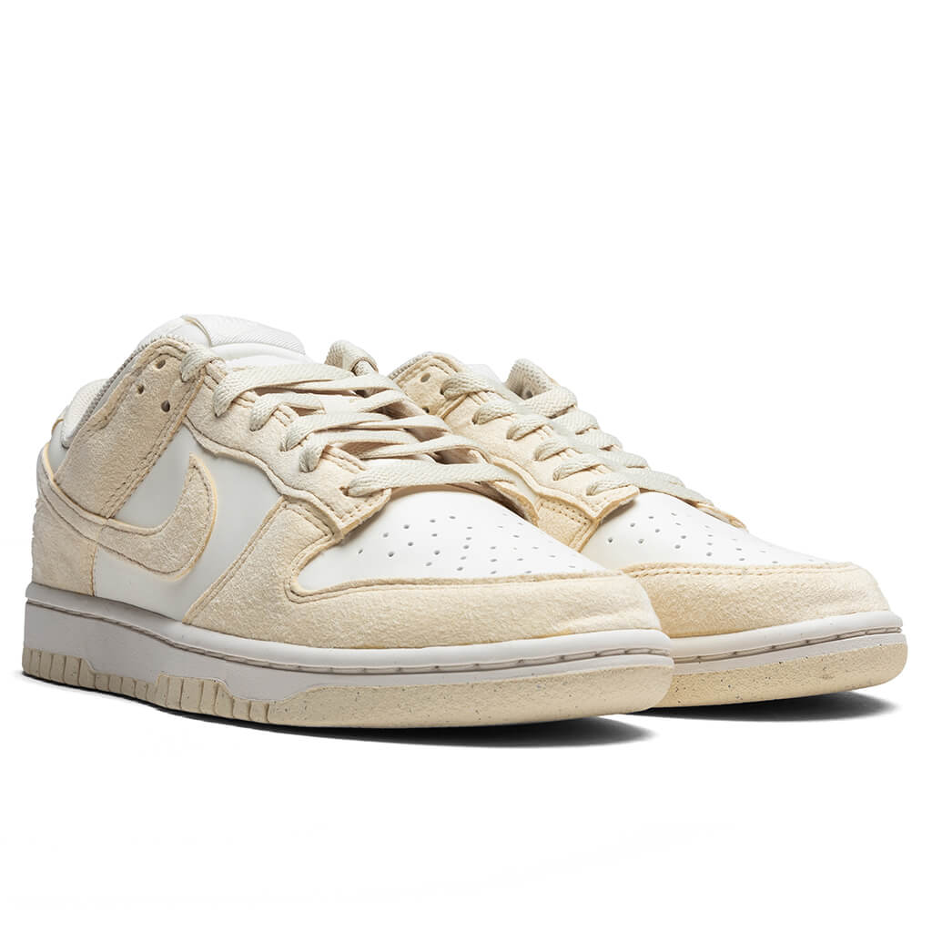 Womens Dunk Low Soft Pear Beach Pale Ivory White